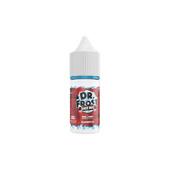 Strawberry Ice by Dr Frost 10ml Nic Salt E-liquid - 10mg E-Liquid