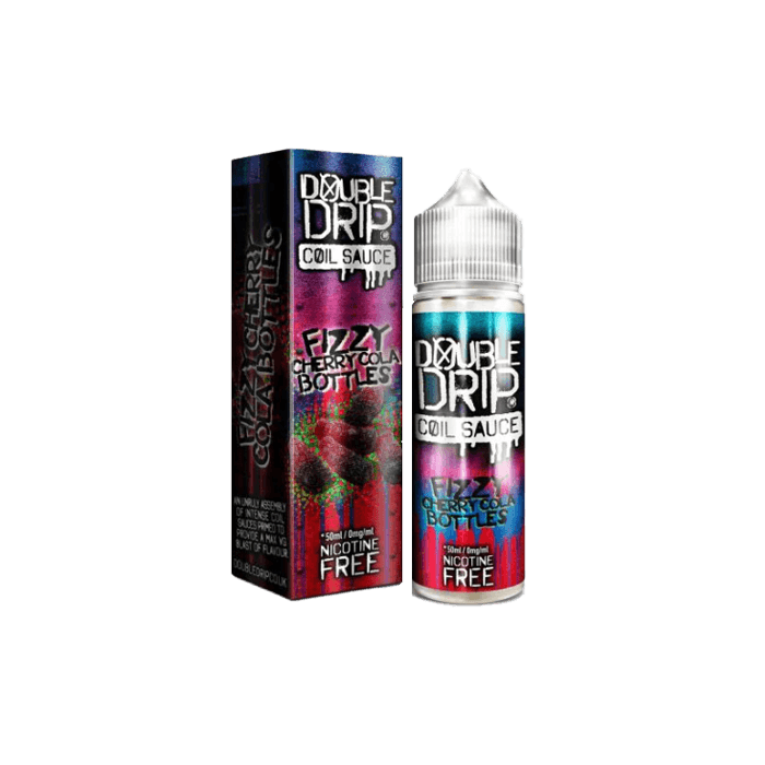 Fizzy Cherry Cola Bottles by Double Drip 50ml Shortfill E-liquid - E-Liquids