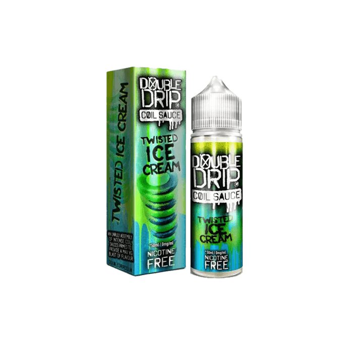 Twisted Ice Cream by Double Drip –50ml Shortfill E-liquid