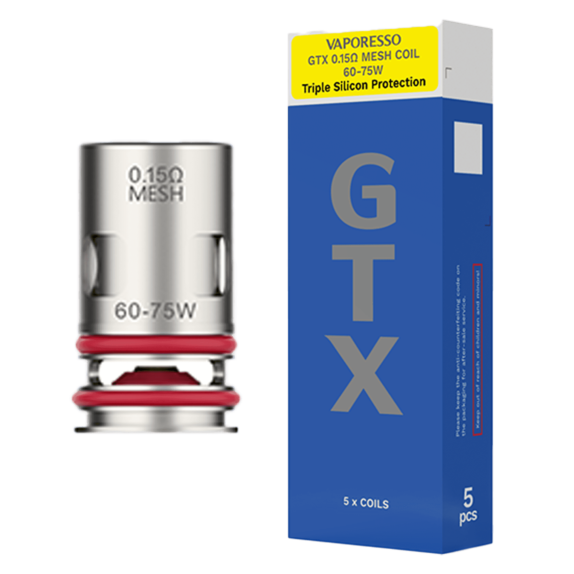 Vaporesso GTX Replacement Coils - Pack of 5 - Coils