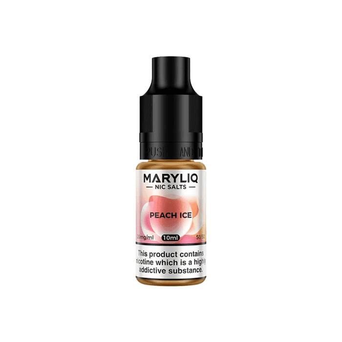 Peach Ice by Lost Mary Maryliq - 10ml Nic Salt E-liquid - E-Liquids