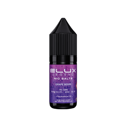 Grape Berry Nic Salt by Elux Legend - 10ml E-liquid - E-Liquids