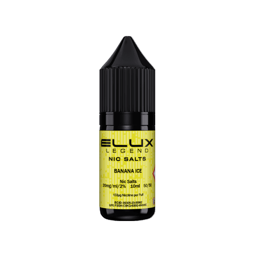 Banana Ice Nic Salt by Elux Legend - 10ml E-liquid