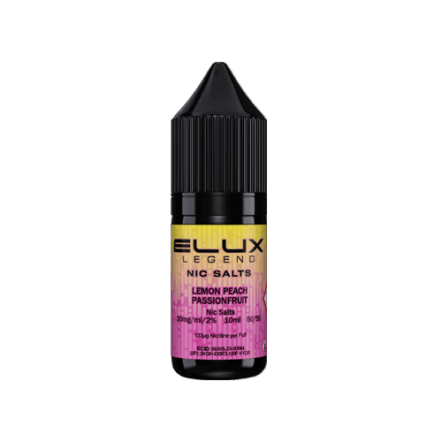 Lemon Peach Passionfruit Nic Salt by Elux Legend - 10ml E-liquid - E-Liquids