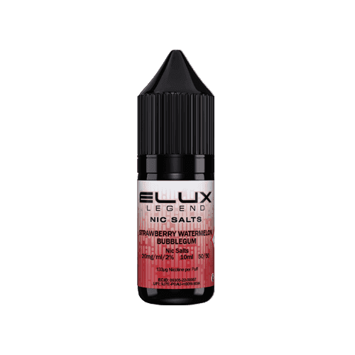 Strawberry Watermelon Bubblegum Nic Salt by Elux Legend - 10ml E-liquid - E-Liquids
