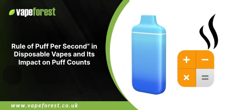 Rule of Puff Per Second” in Disposable Vapes and Its Impact on Puff Counts
