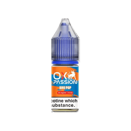 Bru Pop Nic Salt By Oxva OX Passion - 10ml E-Liquid - E-Liquids