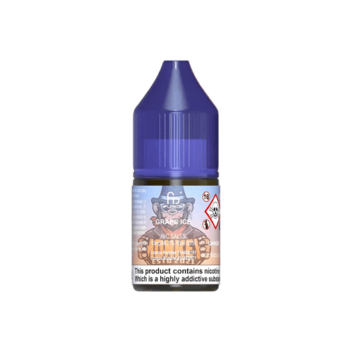 R M Grape Ice Nic Salt E-liquid by RandM Tornado 7000 - E-Liquids