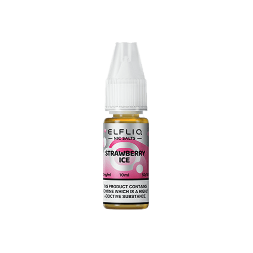 Strawberry Snoow (Strawberry Ice Cream) Elfliq Elf Bar - 10ml Nic Salt E-liquid