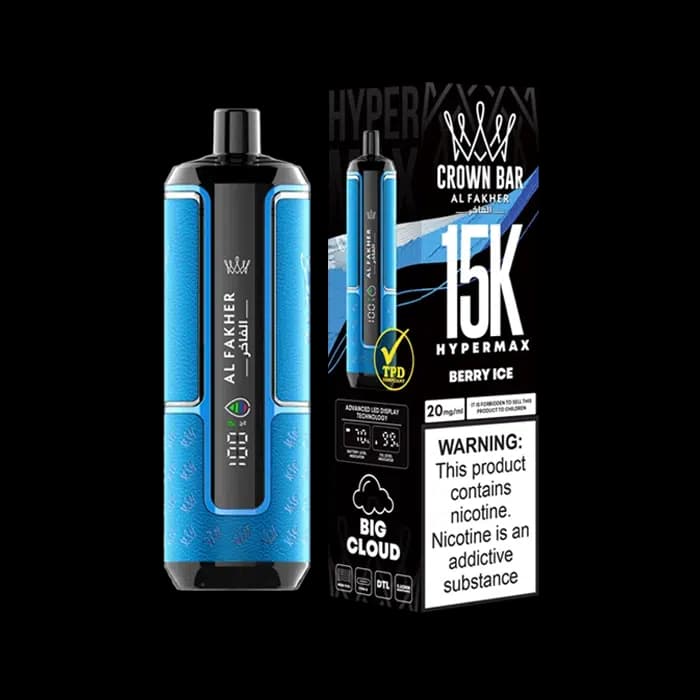 Al Fakher Crown Bar 15K Berry Ice