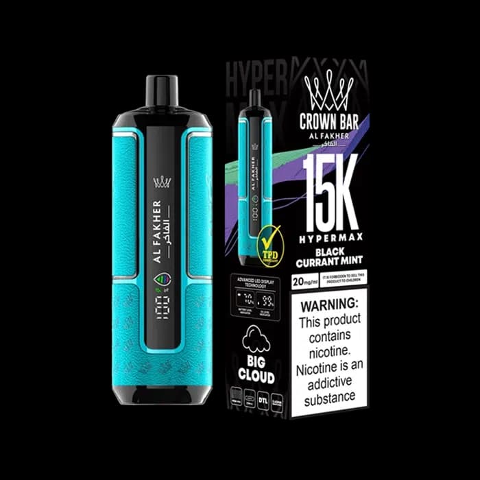 Al Fakher Crown Bar 15K Blackcurrant Mint