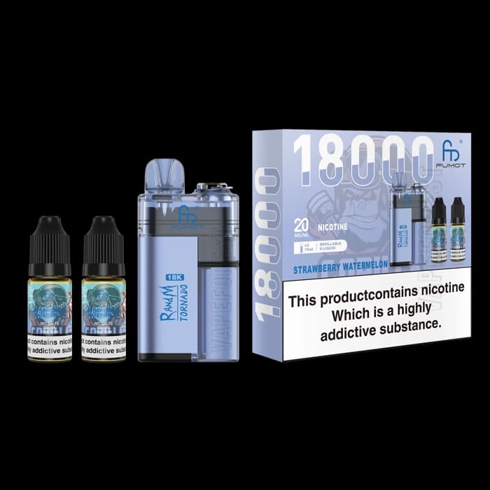Fumot RandM Tornado 18k Disposable Vape Strawberry Watermelon