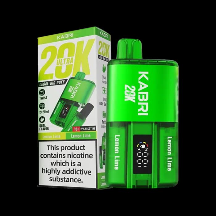 Kabri 20k Ultra Bar Lemon Lime-Lemon Lime