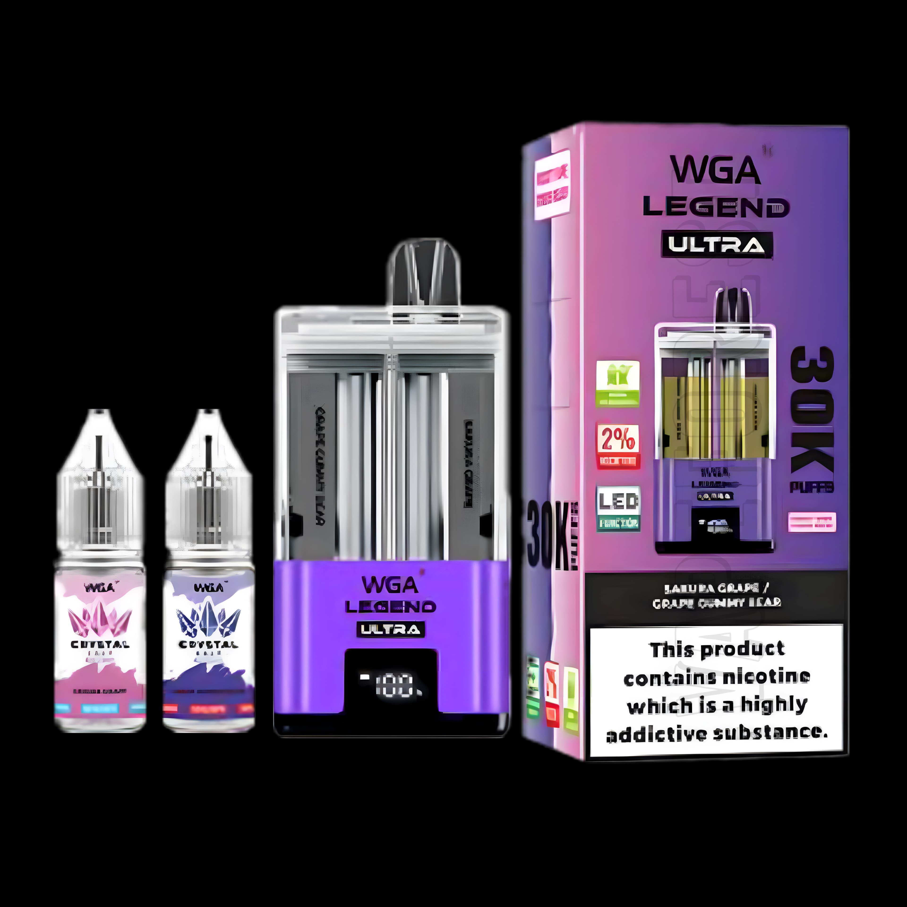 WGA Legend Ultra 30k sakura Grape