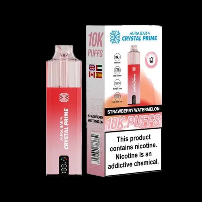 Crystal Prime 10000 Disposable Vape Kit Strawberry Watermelon