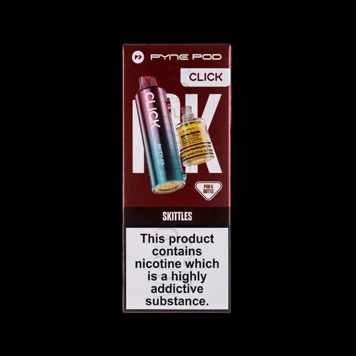 Pyne Pod Click 10000 Replacement Pod and Bottle Skittles