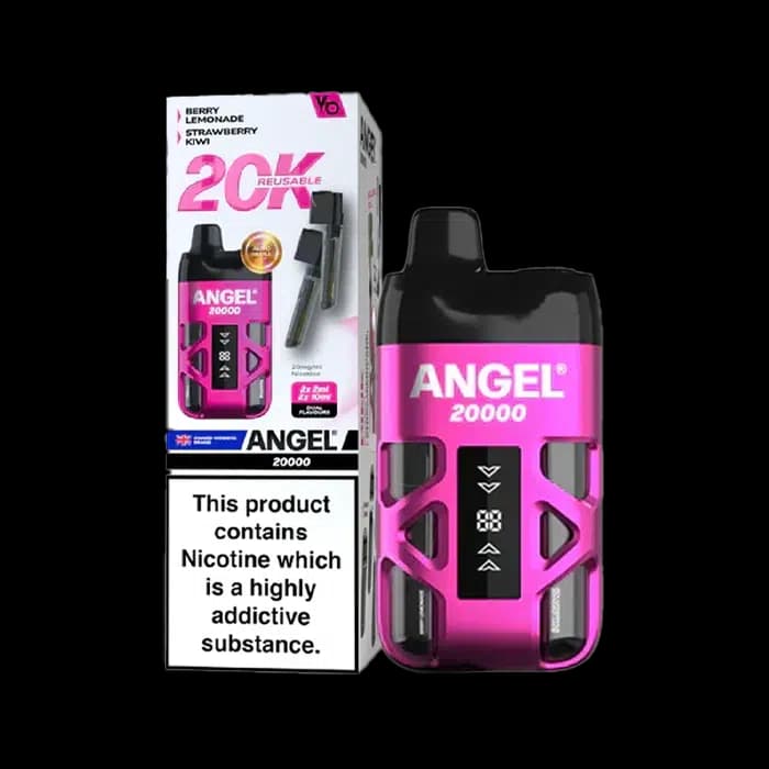 Angel 20000 Disposable Rechargable Dual Pod Kit-Pink Edition