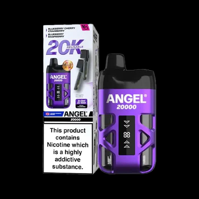 Angel 20000 Disposable Rechargable Dual Pod Kit-Violet Edition