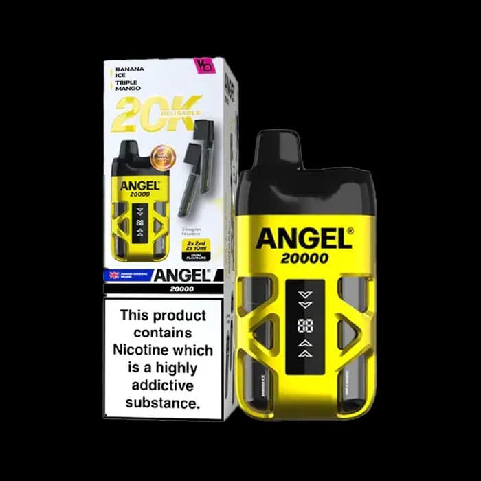 Angel 20000 Disposable Rechargable Dual Pod Kit-Yellow Edition