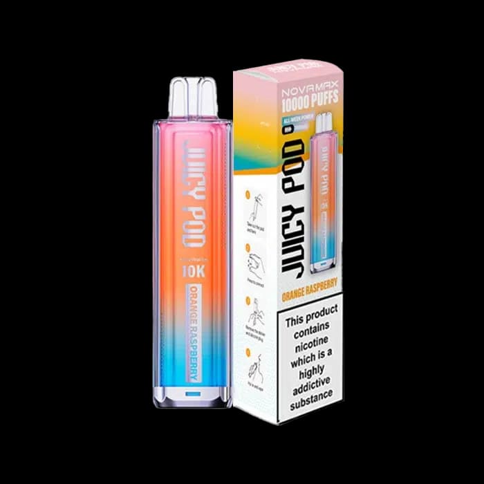 Juicy Pod NovaMax 10K Rechargeable Vape Kit-Orange Raspberry