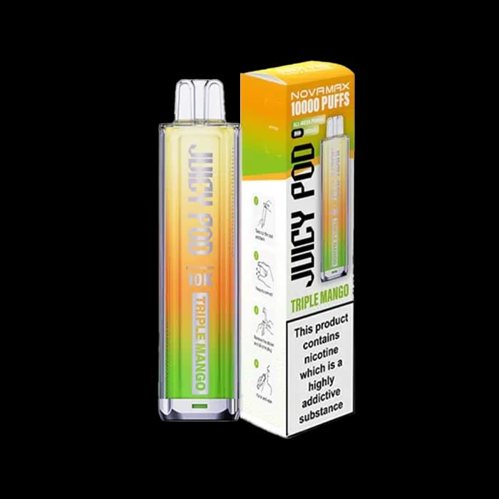 Juicy Pod NovaMax 10K Rechargeable Vape Kit-Tropical Mango