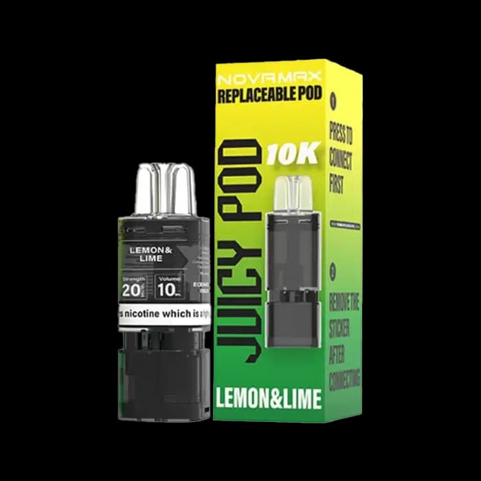 Juicy Pod Novamax 10k Prefilled Pod Lemon Lime