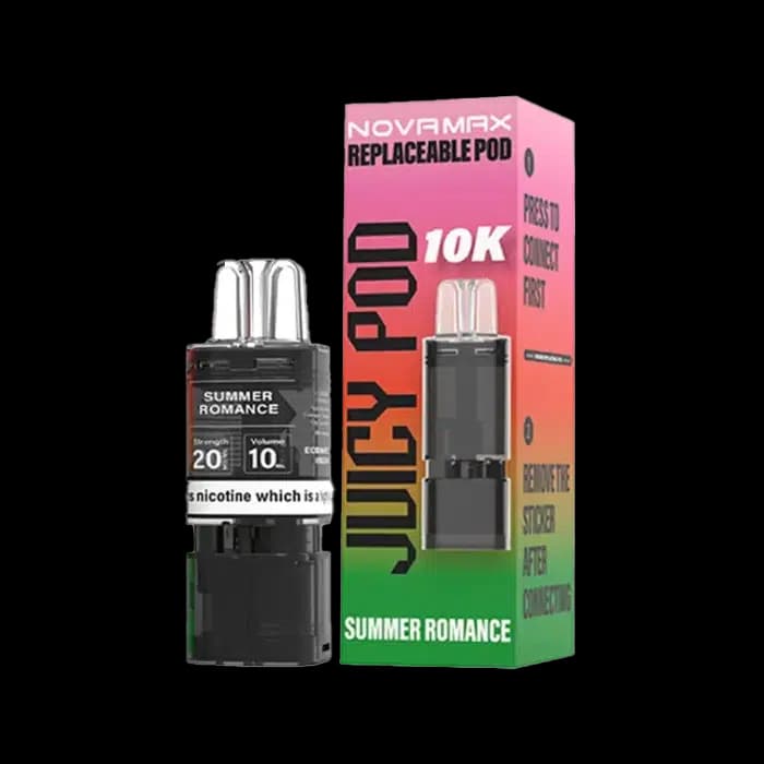Juicy Pod Novamax 10k Prefilled Pod Summer Romance