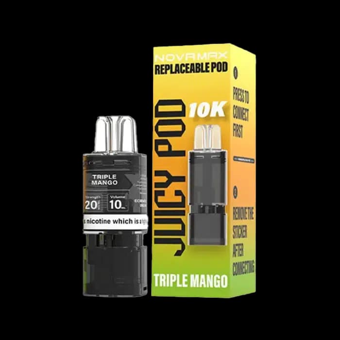 Juicy Pod Novamax 10k Prefilled Pod Tripple Mango