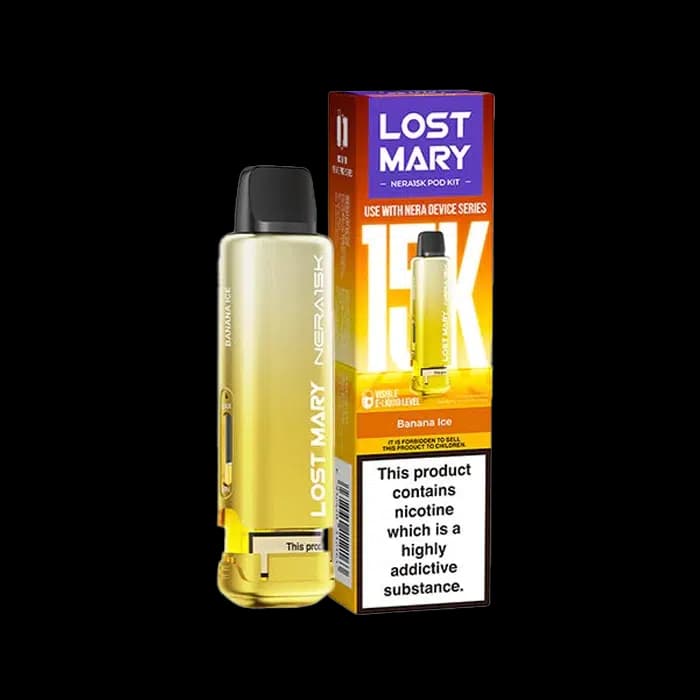 Lost Mary Nera 15K Prefilled Pod-Banana Ice