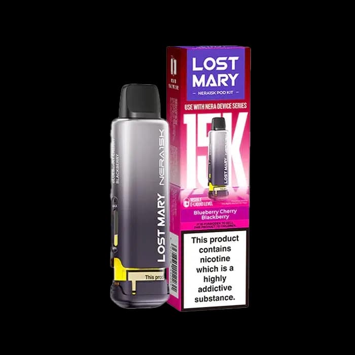 Lost Mary Nera 15K Prefilled Pod-Blueberry Cherry Cranberry