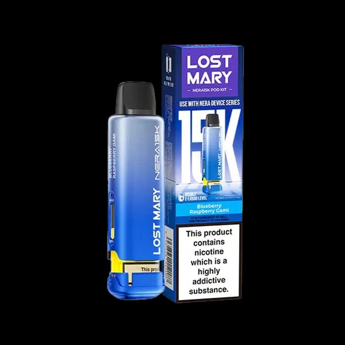 Lost Mary Nera 15K Prefilled Pod- Blueberry Raspberry Gami
