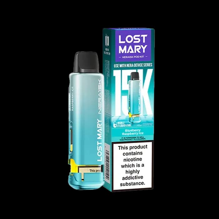 Lost Mary Nera 15K Prefilled Pod - Pod Systems