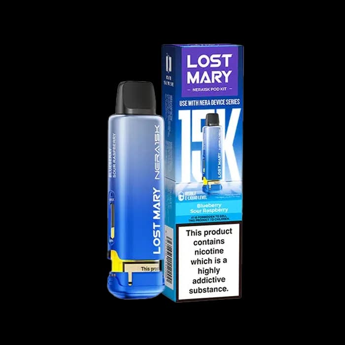 Lost Mary Nera 15K Prefilled Pod-Blueberry Sour Raspberry