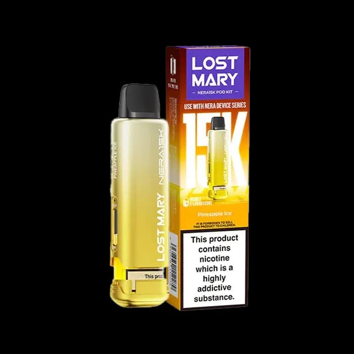 Lost Mary Nera 15K Prefilled Pod- Pineapple Ice