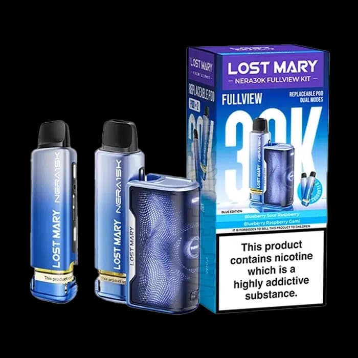 Lost Mary Nera 30K Fullview Diposable Vape Kit Berry Edition