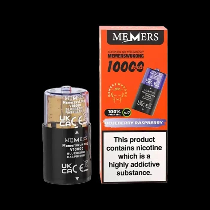 Memers Wukong v10000 Prefilled Pods - Blueberry Raspberry