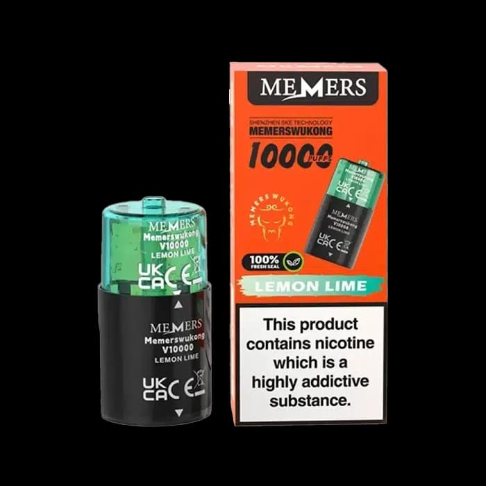 Memers Wukong v10000 Prefilled Pods - Lemon Lime