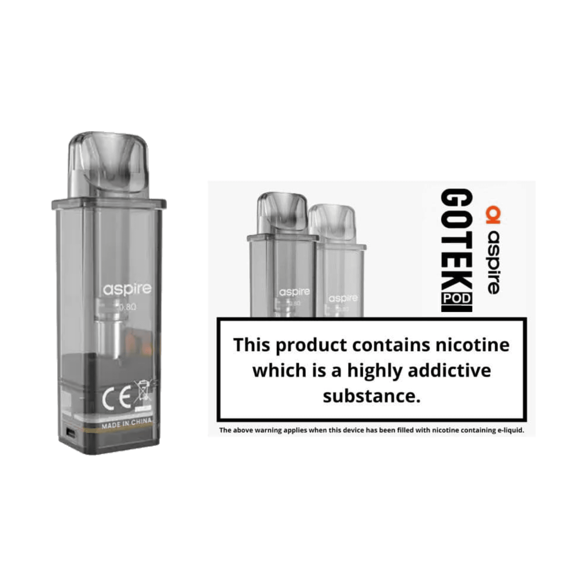 Aspire Gotek X Replacement Pod - Aspire Vape Coils