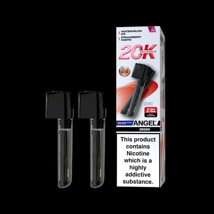 Angel 20k Prefilled Vape Pod - Watermelon Ice - Strawberry Mojito