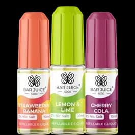 Bar Juice 5000 Nicotine Salt Collection - Vapeforest