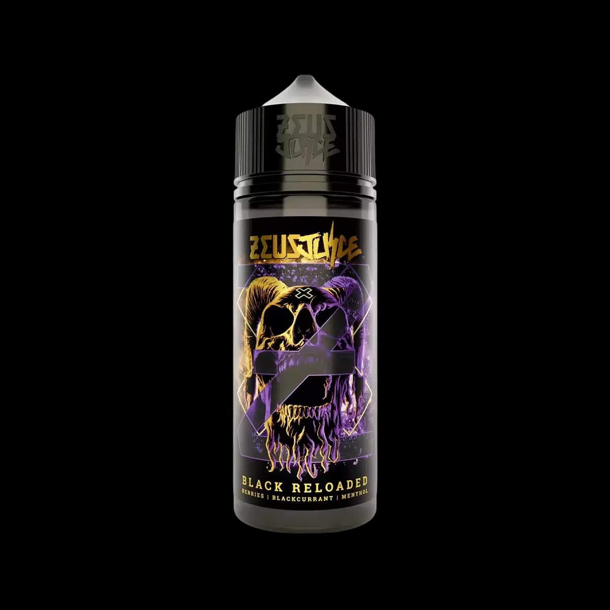 Black Reloaded Shortfill E-Liquid by Zeus Juice 100ml - 0mg E-Liquid