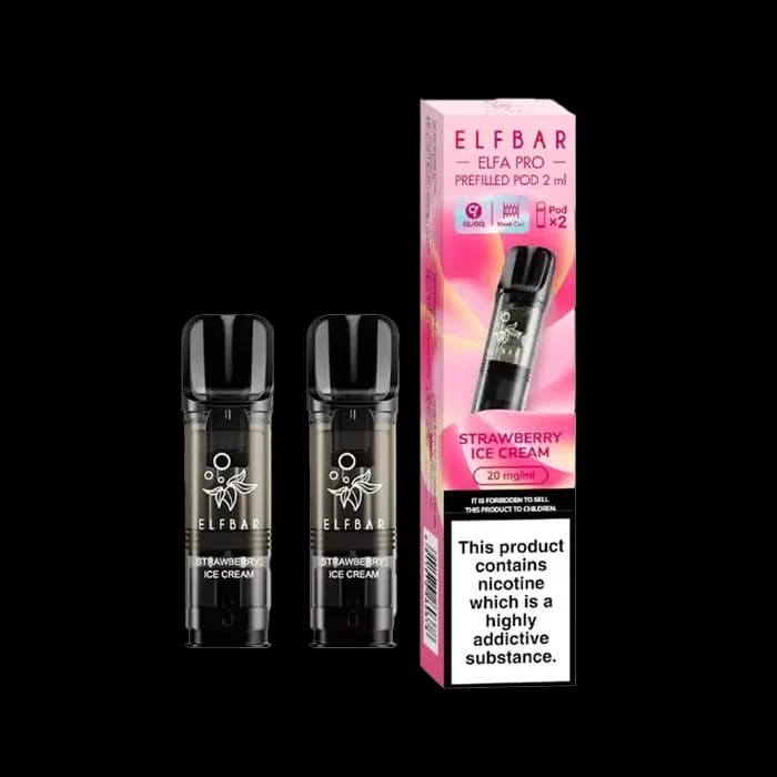 Elf Bar Elfa Pro Prefilled Pod - Strawberry Ice Cream