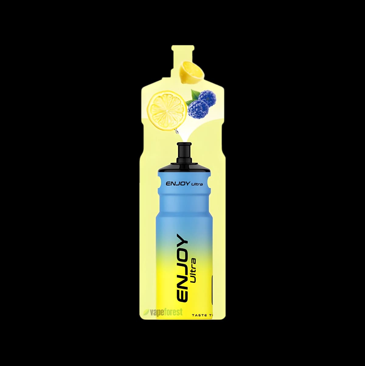 Enjoy Ultra 9000 – Water Bottle Refillable Vape Kit - Blue Razz Lemonade -3
