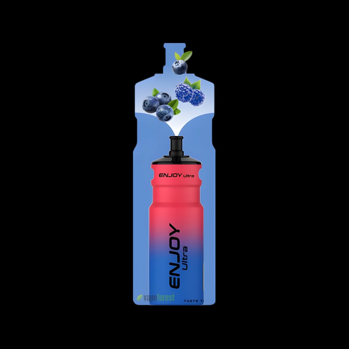 Enjoy Ultra 9000 – Water Bottle Refillable Vape Kit - Blueberry Sour Raspberry-3