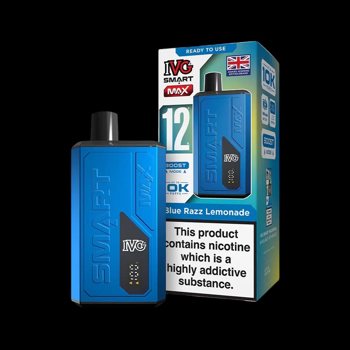IVG Smart Max Prefilled Pod Vape Kit - Blue Razz Lemonade