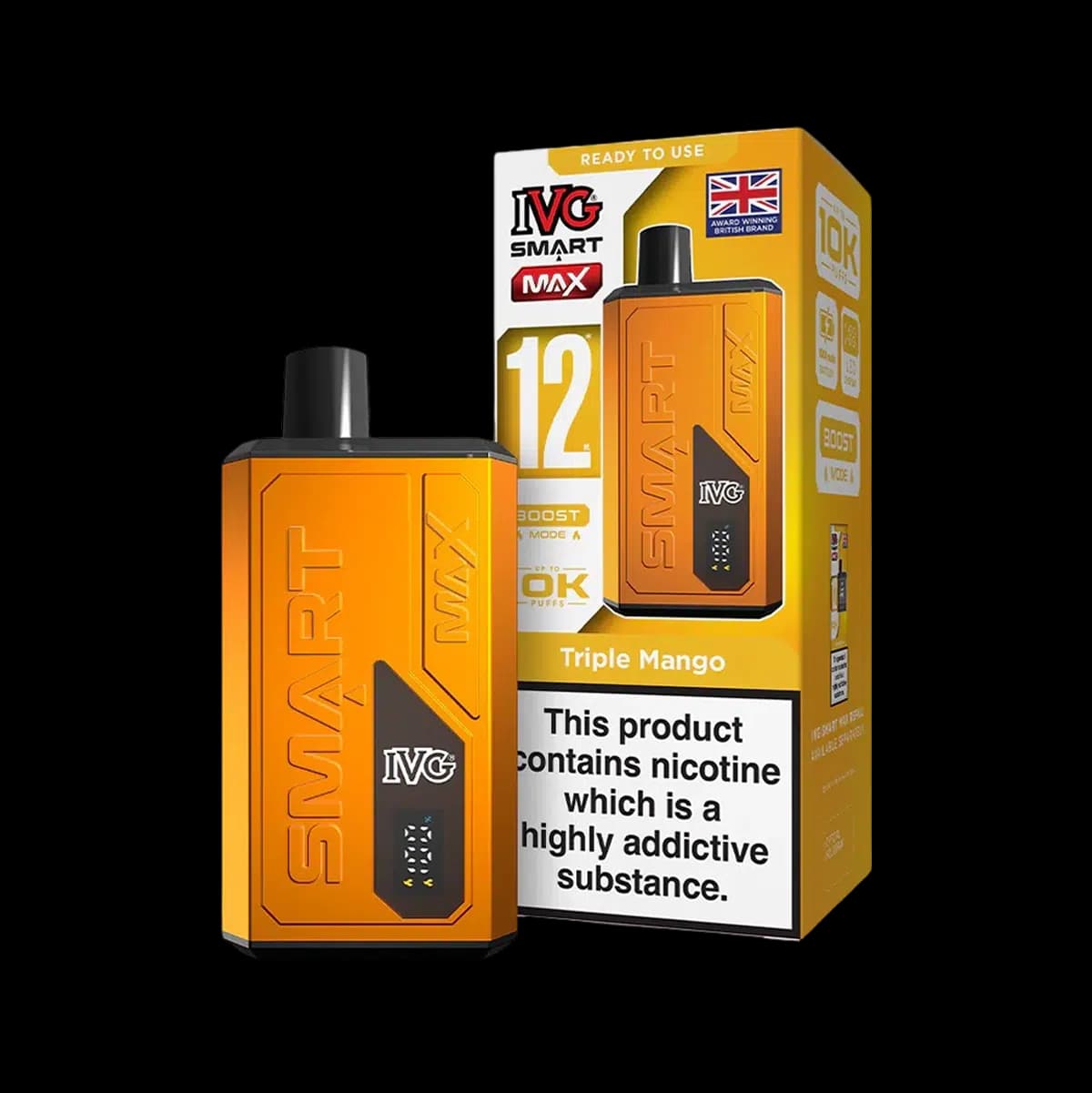 IVG Smart Max Prefilled Pod Vape Kit - Triple Mango