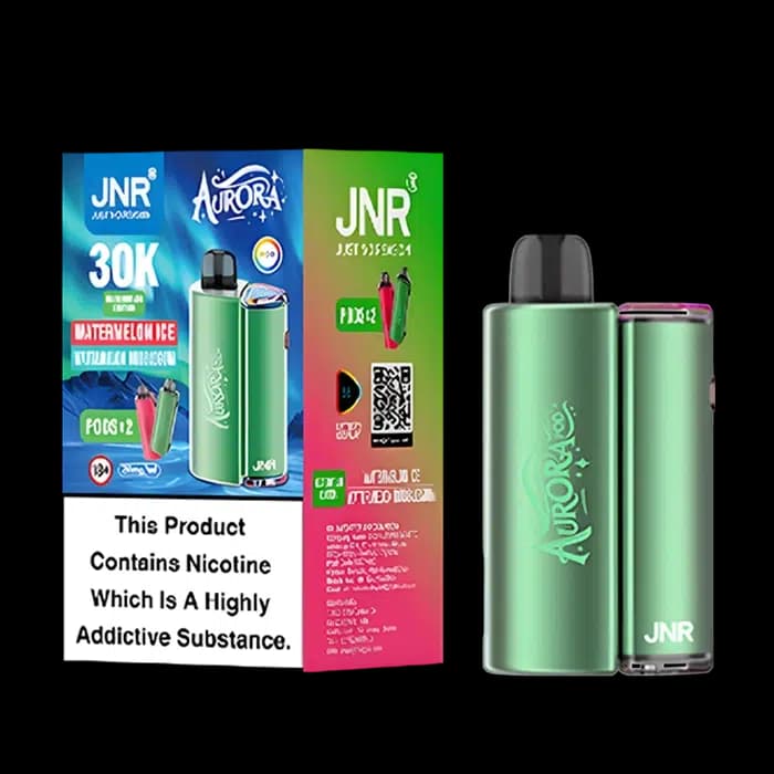 JNR Aurora 30K Pod Kit - Watermelon Ice - Watermelon Bubblegum (1)