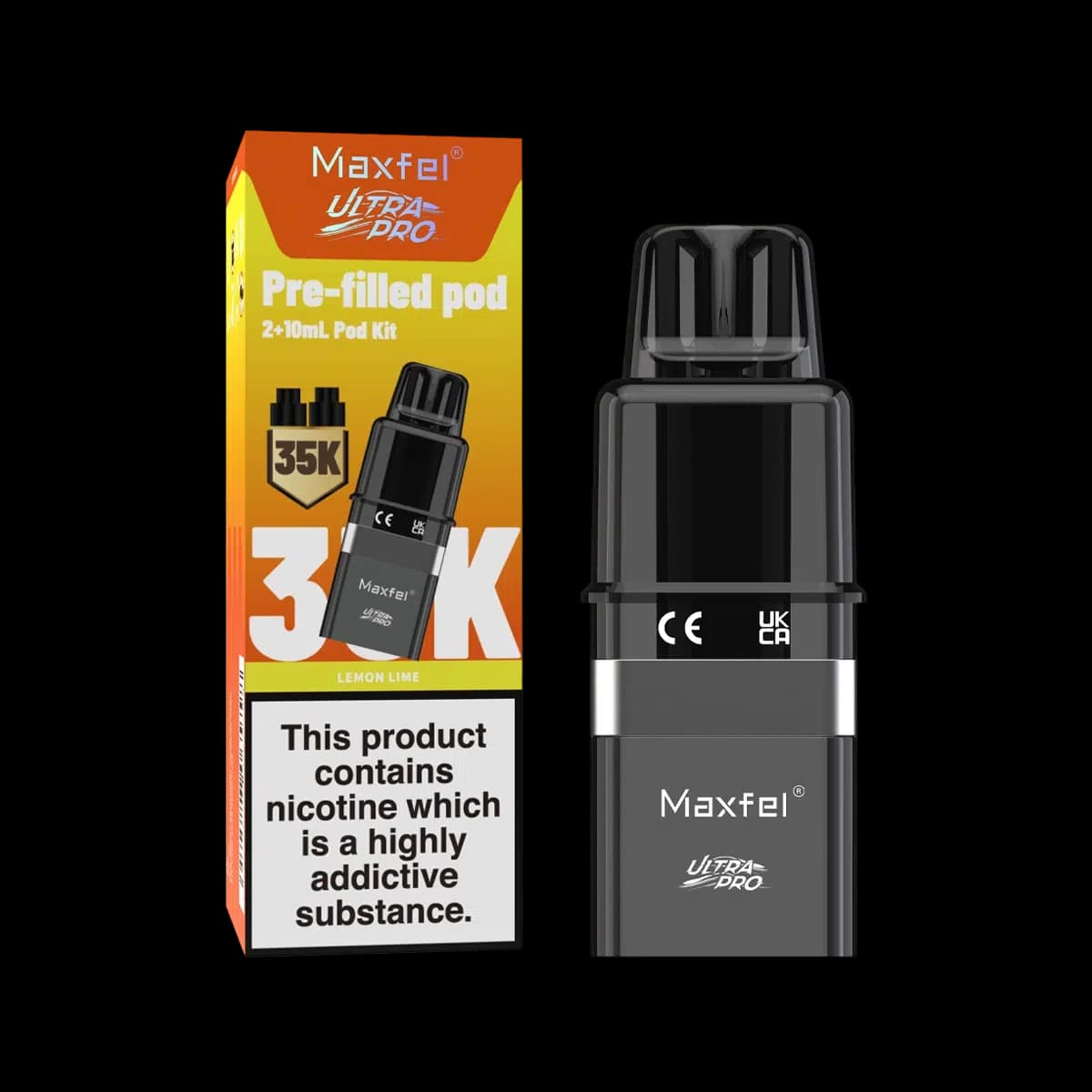 Maxfel Ultra Pro Prefilled Pod -Lemon Lime