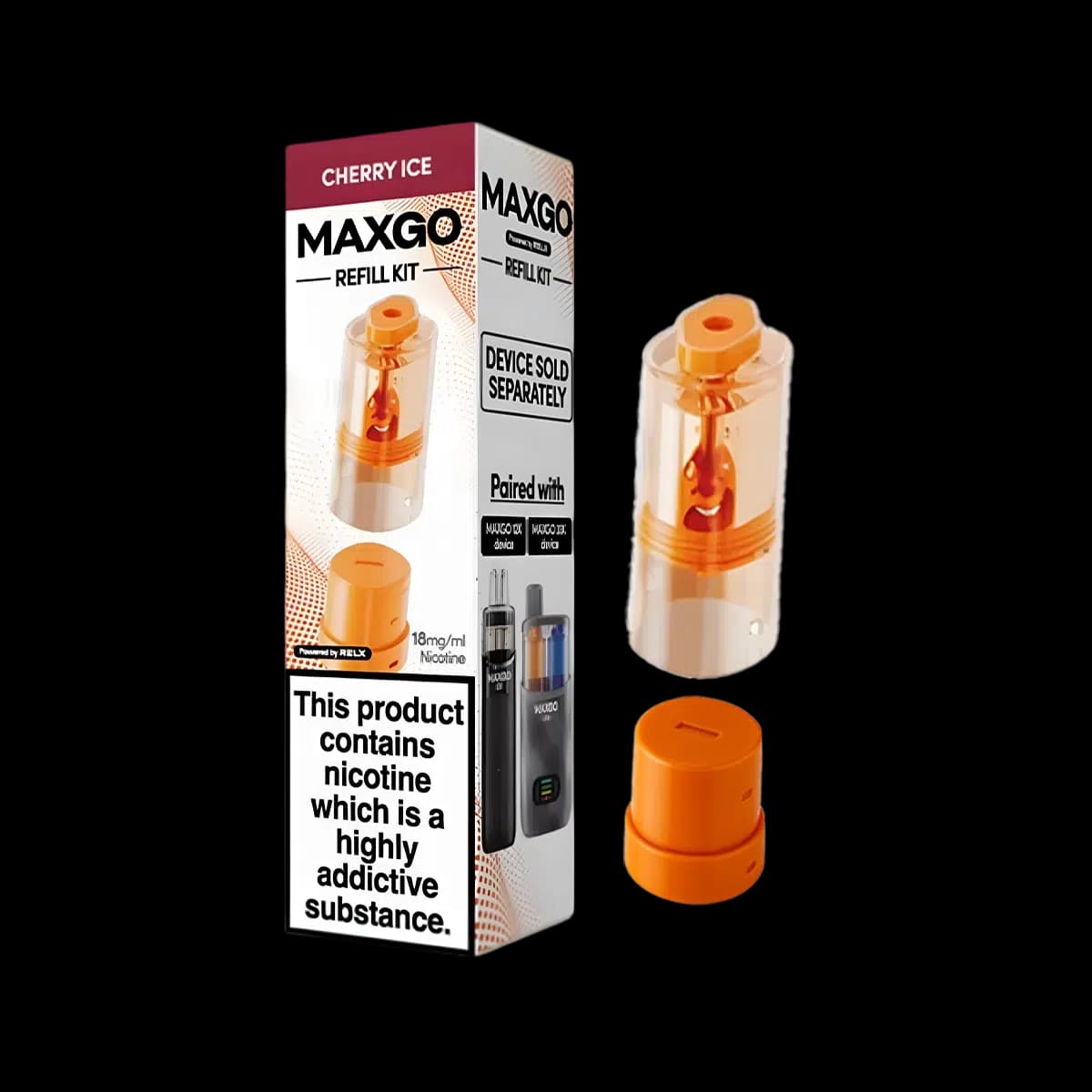 Relx Maxgo Prefilled Pods Refill Containers - Pod Systems