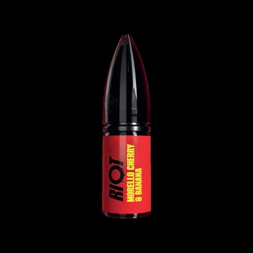 Morello Cherry Banana Nic Salt E-liquid by Riot X - Riot X Nic Salt E-Liquid